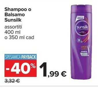 Carrefour Shampoo offerta