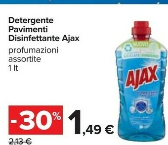 Carrefour Detergente pavimenti disinfettante offerta