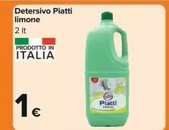 Carrefour Detersivo piatti limone offerta