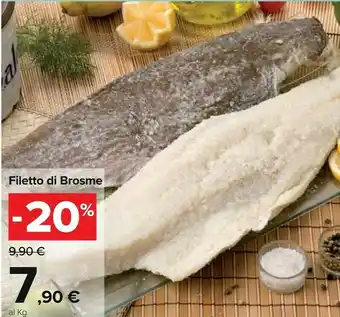 Carrefour Filetto di brosme offerta