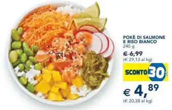 Esselunga POKE DI SALMONE E RISO BIANCO 240 g offerta