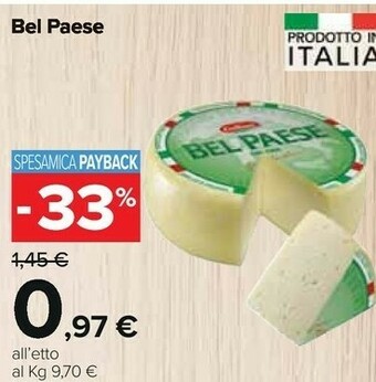 Carrefour Bel paese offerta