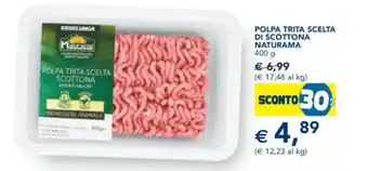Esselunga POLPA TRITA SCELTA DI SCOTTONA NATURAMA 400 g offerta