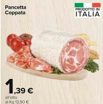 Carrefour Pancetta coppata offerta