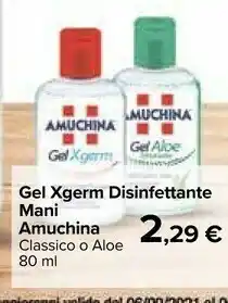 Carrefour Gel xgerm disinfettante mani offerta