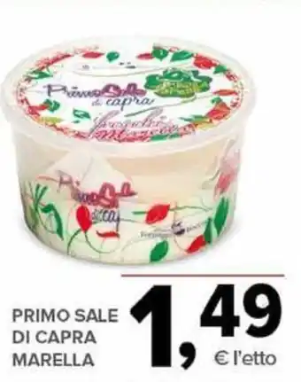Todis PRIMO SALE DI CAPRA MARELLA offerta