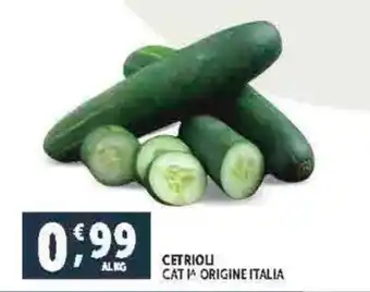 Deco Supermercati CETRIOLI offerta