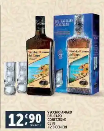Deco Supermercati VECCHIO AMARO DEL CAPO CONFEZIONE CL70 offerta