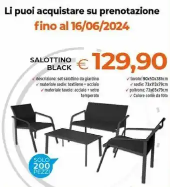 SALOTTINO BLACK