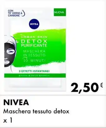 Iper Tosano NIVEA Maschera tessuto detox x 1 offerta