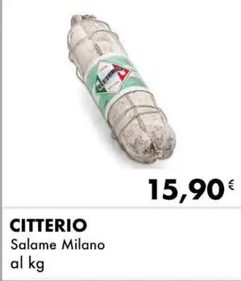 Iper Tosano CITTERIO Salame Milano offerta