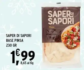 Gecop SAPER DI SAPORI BASE PINSA 230 gr offerta