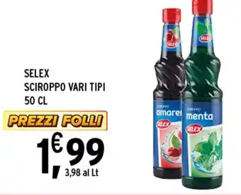 Gecop SELEX SCIROPPO VARI TIPI 50 CL offerta