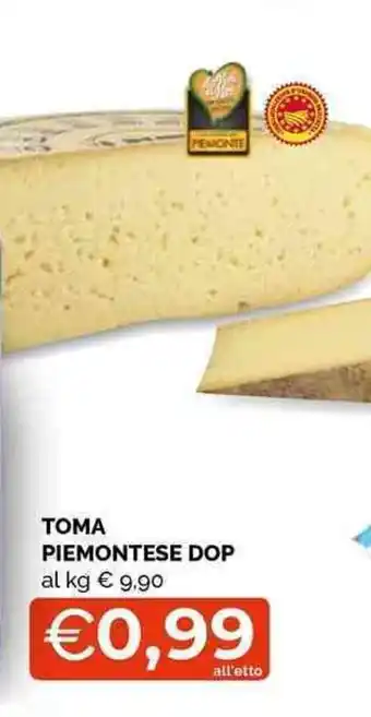 Mercatò Local TOMA PIEMONTESE DOP offerta