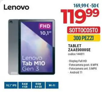 Lenovo TABLET ZAAE0000SE