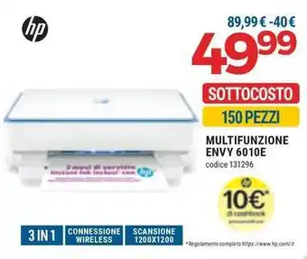 hp MULTIFUNZIONE ENVY 6010E