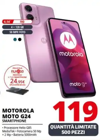 Comet MOTOROLA MOTO G24 SMARTPHONE offerta