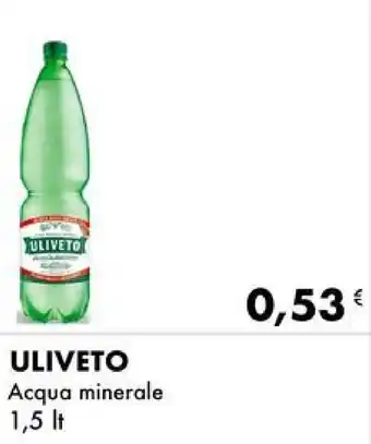 Iper Tosano ULIVETO Acqua minerale 1,5 lt offerta