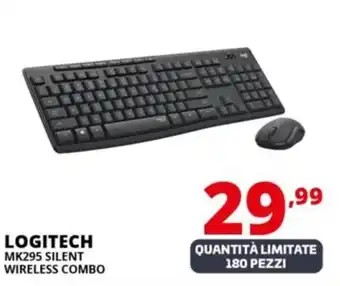 Comet LOGITECH MK295 SILENT WIRELESS COMBO offerta