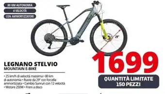 Comet LEGNANO STELVIO MOUNTAIN E-BIKE offerta