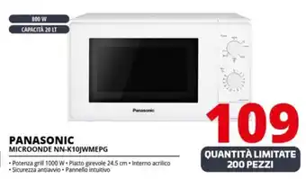 Comet PANASONIC MICROONDE NN-K10JWMEPG offerta