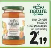 Conad City LINEA COMPOSTE BIOLOGICHE VERSO NATURA CONAD vari tipi 330/340 g offerta