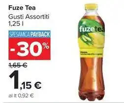Carrefour Market Fuze Tea Gusti Assortiti 1,25 l offerta