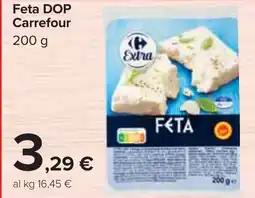 Carrefour Market Feta DOP Carrefour 200 g offerta