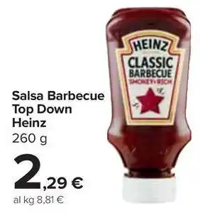 Salsa Barbecue Top Down Heinz