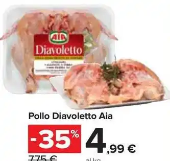 Carrefour Market Pollo Diavoletto Aia offerta