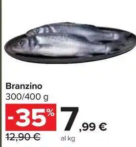 Carrefour Market Branzino 300/400 g offerta