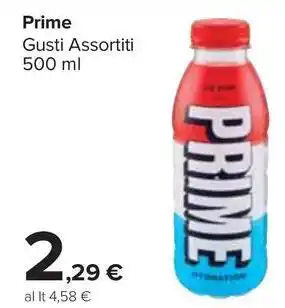 Carrefour Market Prime Gusti Assortiti 500 ml offerta