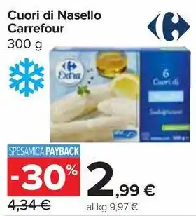 Carrefour Market Cuori di Nasello Carrefour 300 g offerta