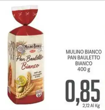 Supermercati Piccolo MULINO BIANCO PAN BAULETTO BIANCO 400 g offerta