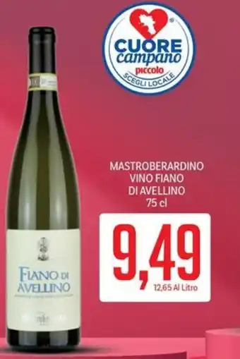 MASTROBERARDINO VINO FIANO DI AVELLINO 75 cl