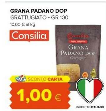 Tigre Consilia - grana padano dop offerta