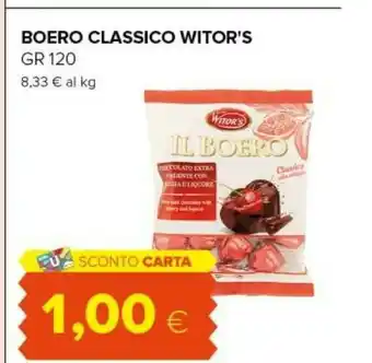 Tigre Witor's - il boero classico alla ciliegia 120 g(ml) offerta
