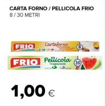 Tigre Frio carta forno offerta
