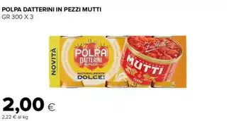 Tigre Polpa datterini in pezzi offerta