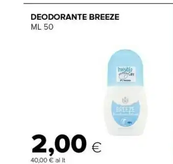 Tigre Breeze deodorante offerta