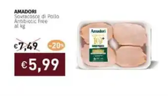 Prezzemolo e Vitale AMADORI Sovracosce di Pollo Antibiotic Free offerta