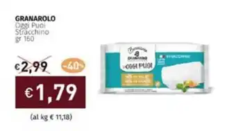 Prezzemolo e Vitale GRANAROLO Oggi Puoi Stracchino gr 160 offerta