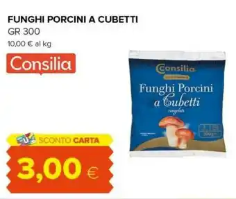 Tigre Funghi porcini a cubetti 300 gr offerta
