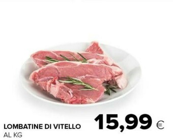 Tigre Lombatine di vitello offerta