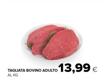 Tigre Tagliata bovino adulto offerta