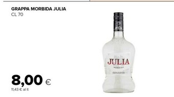 Tigre Grappa morbida 700 g(ml) offerta