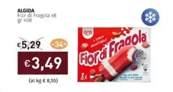 ALGIDA Fior di Fragola x8 gr 408