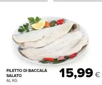 Tigre Filetto di baccala salato offerta