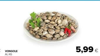 Tigre Vongole offerta