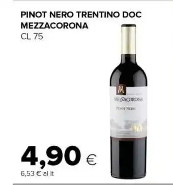 Tigre Pinot nero trentino doc offerta